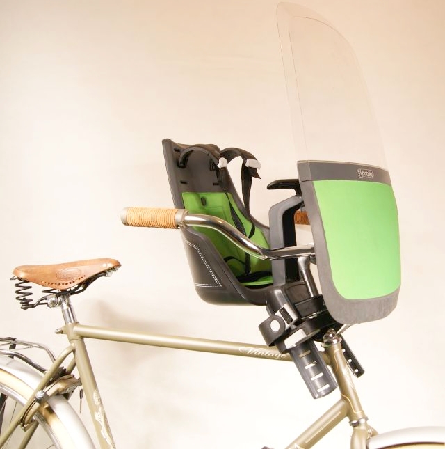 Montaż przedniego fotelika rowerowego Bobike Mini City