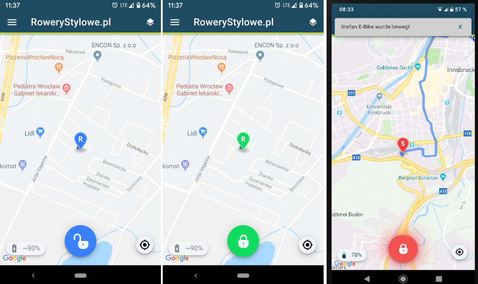 Lokalizator GPS do roweru elektrycznego. – Rowery Holenderskie